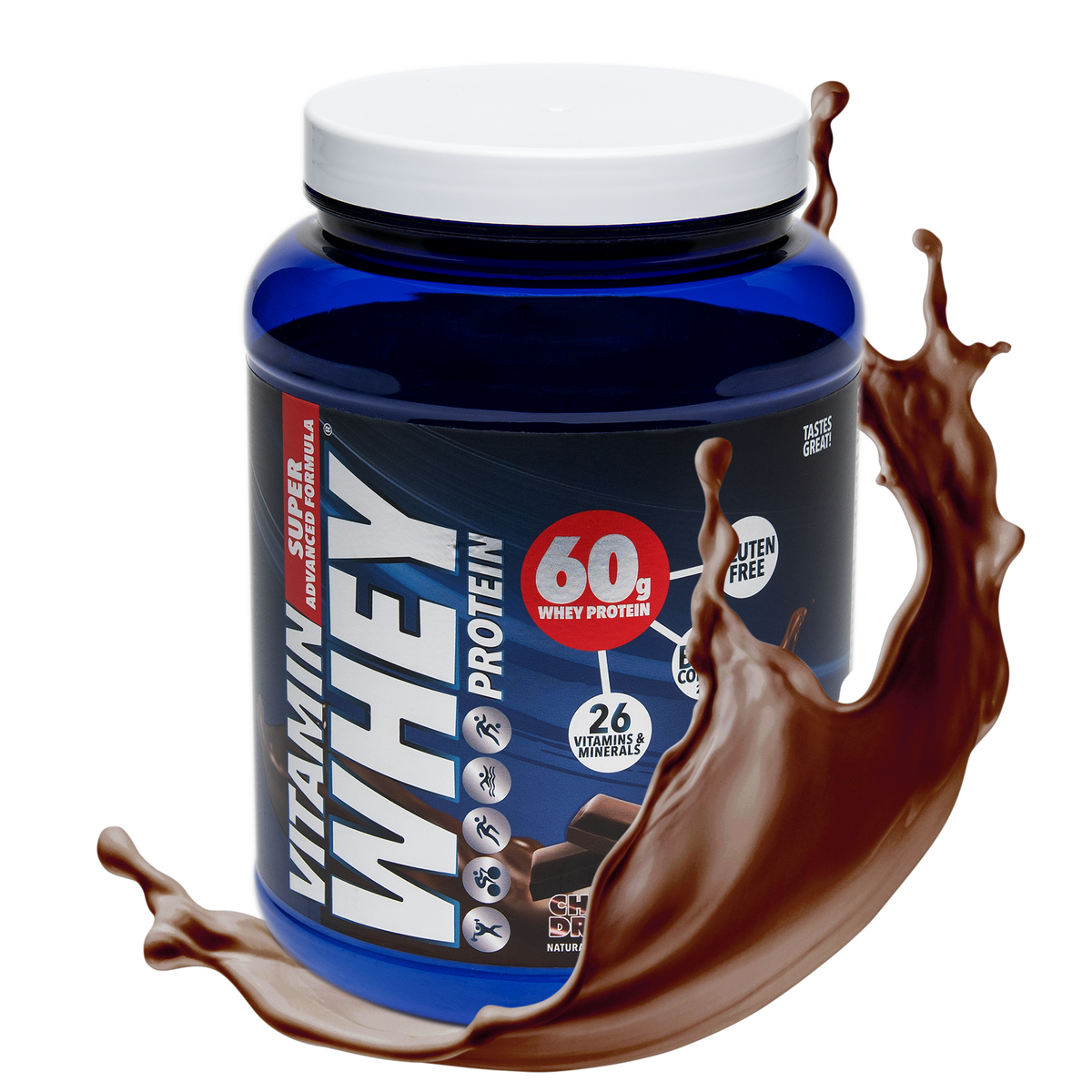 Chocolate Dream, Vitamin Whey Protein Powder